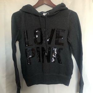 Pink sequence vs hoodie